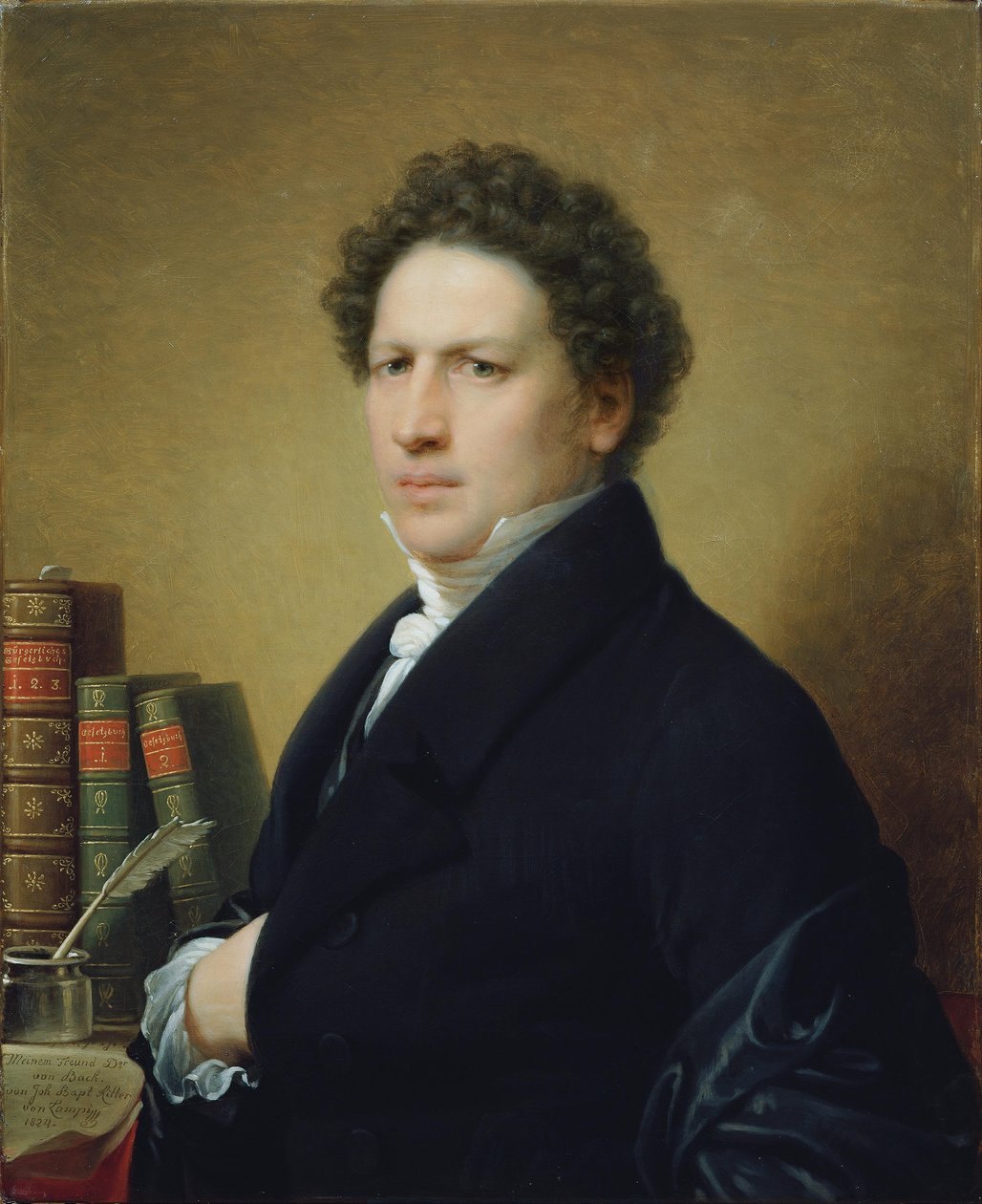 Dr. von Bach - Johann Baptist Lampi d. Ä.