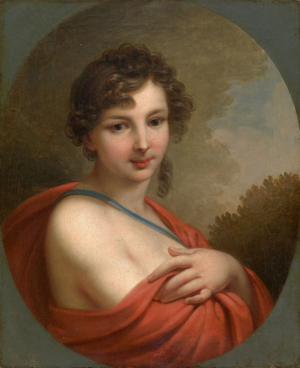 Portrait de Yelena Naryshkina, 1800 - Johann Baptist von Lampi the Elder
