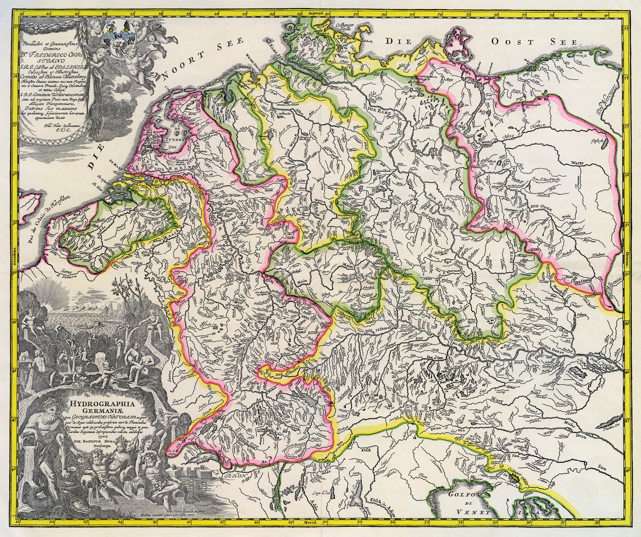 Carte hydrographique de l