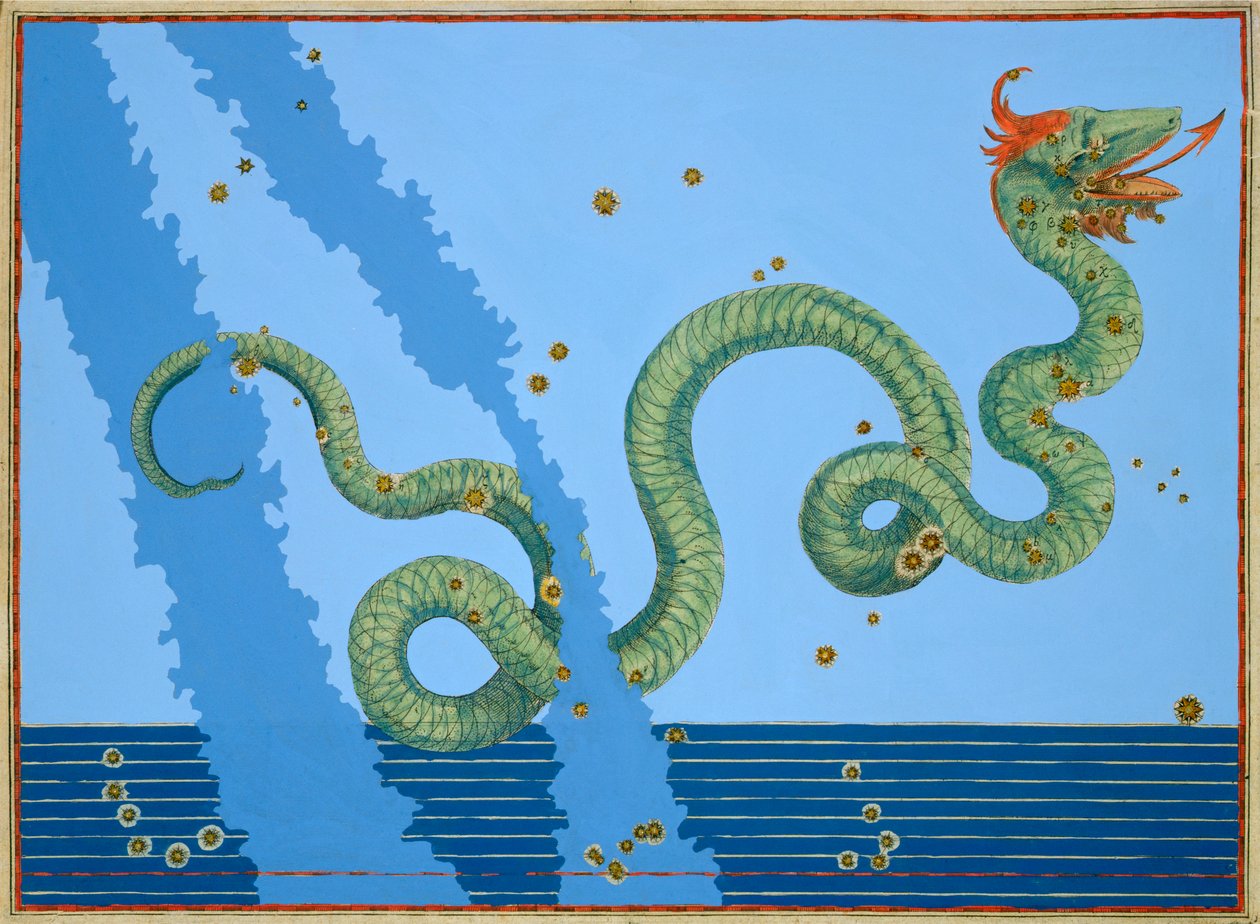 Constellation du Serpent - Johann Bayer