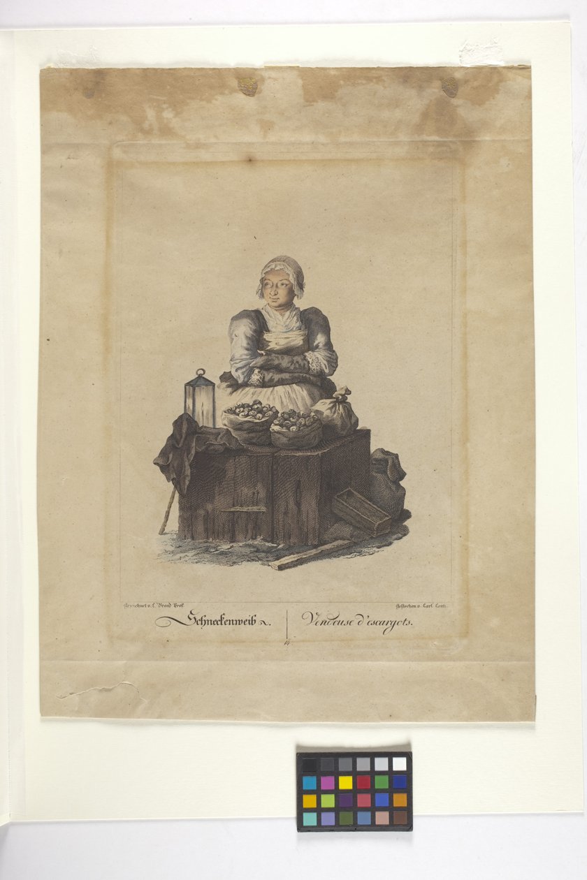 Schneckenweib ou Vendeuse d