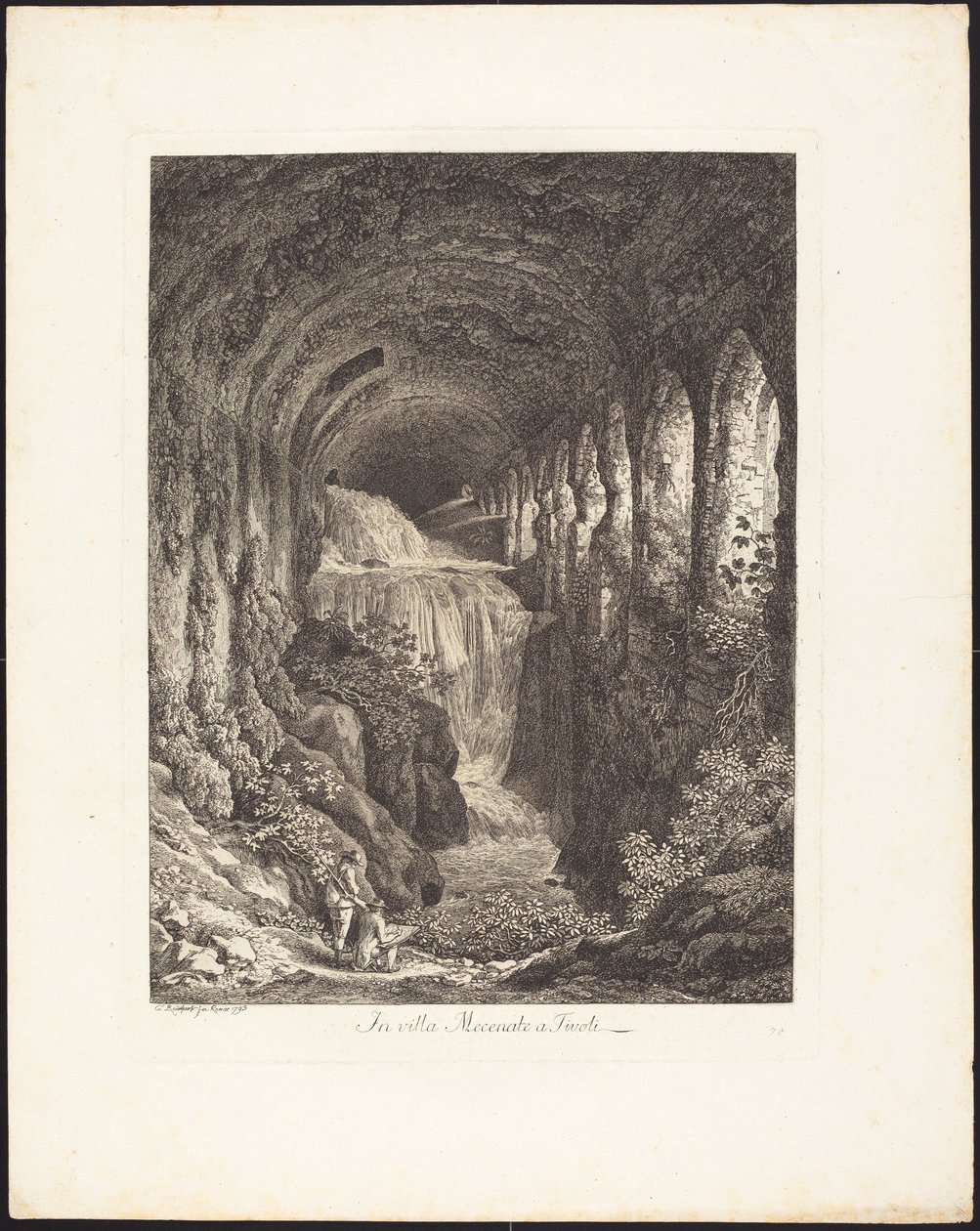 À la Villa Mecenate - Johann Christian Reinhart
