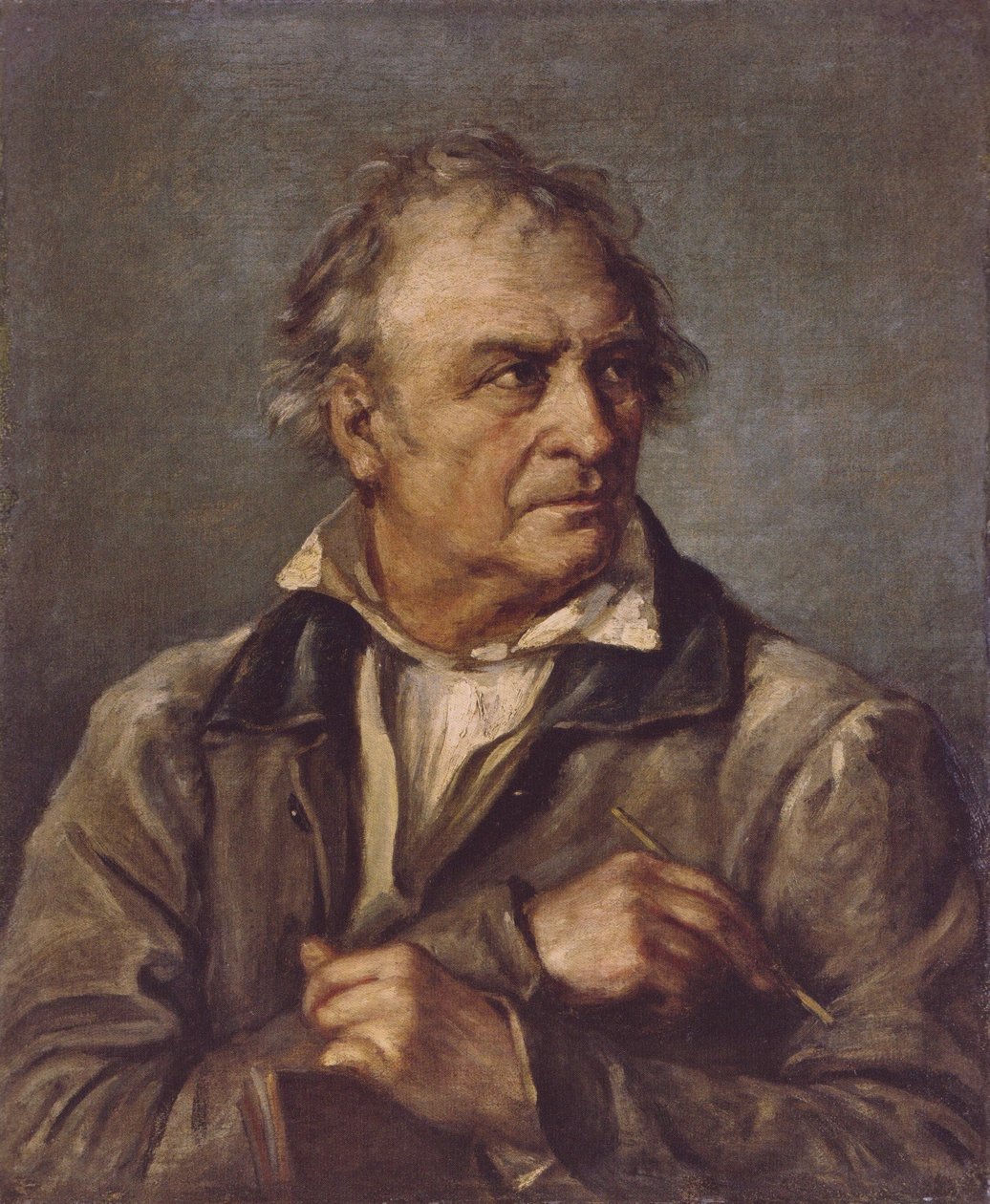 J C Reinhart par Eduard von Heuss couleur - Johann Christian Reinhart