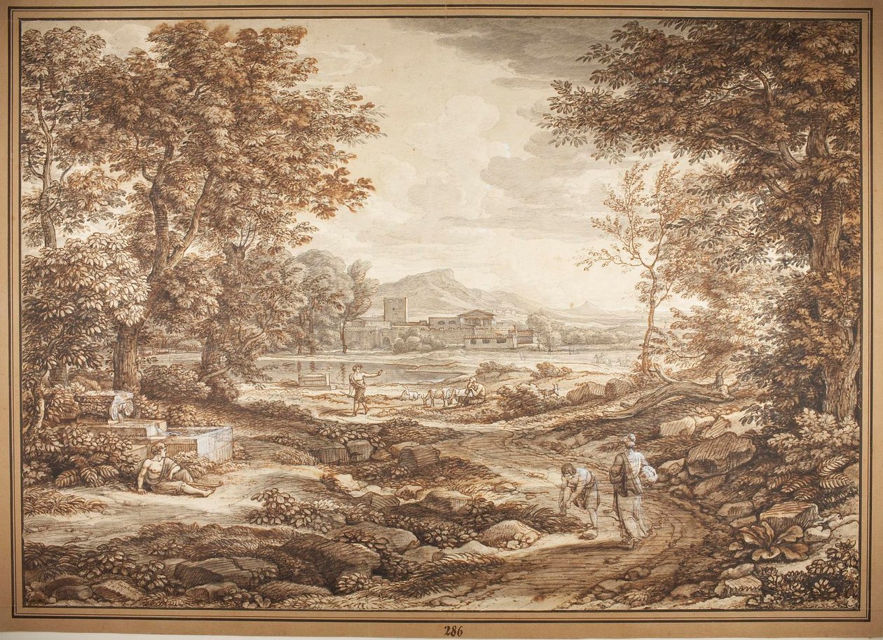 Scènes de la campagne romaine, Torre del Quinto - Johann Christian Reinhart