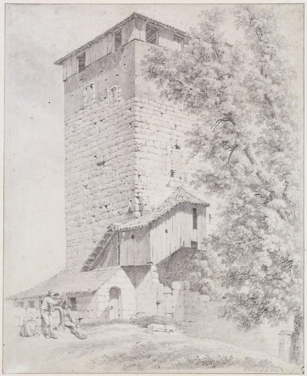 La tour pentagonale à Nuremberg - Johann Christoph Erhard