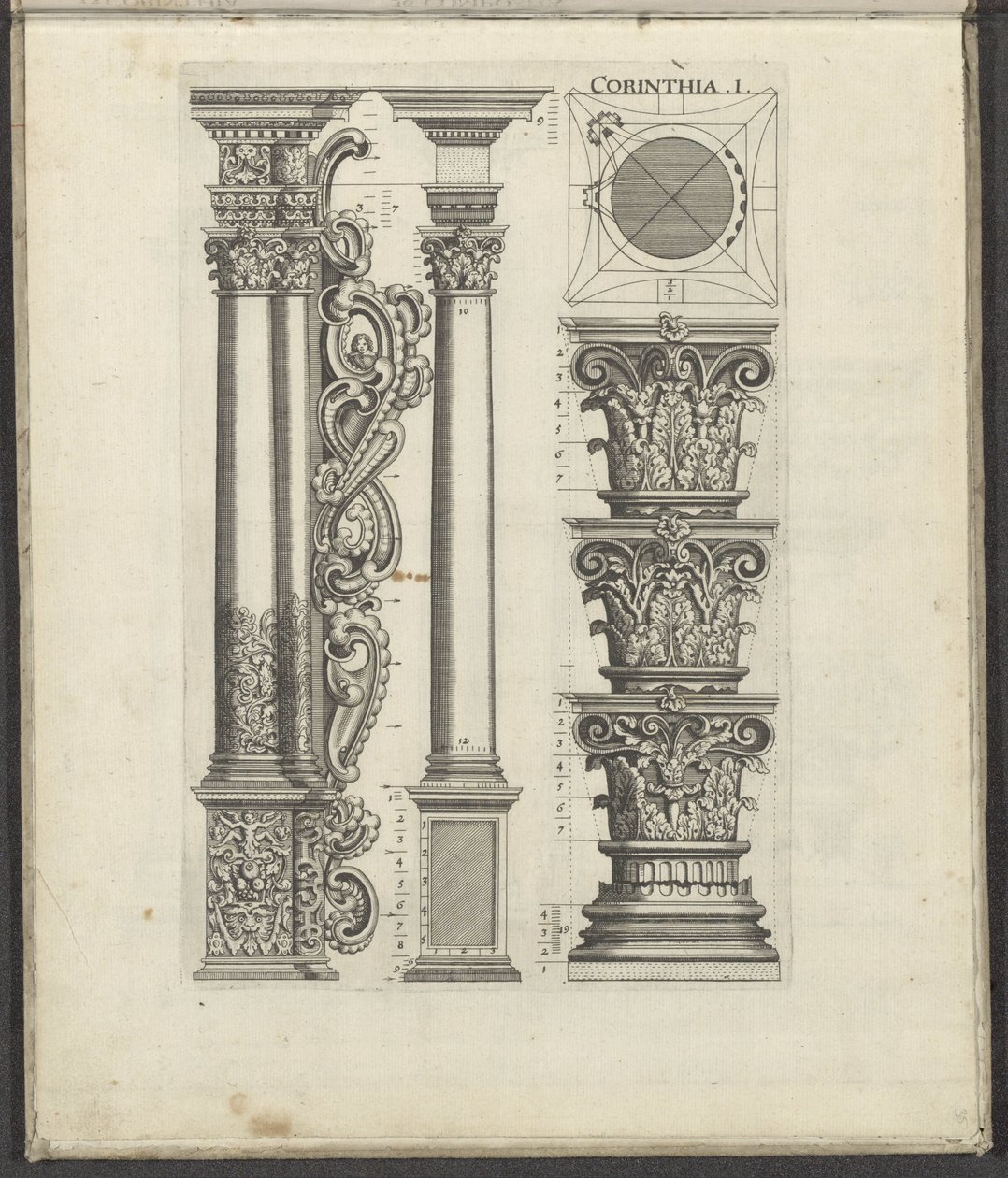 Colonnes et chapiteaux de l