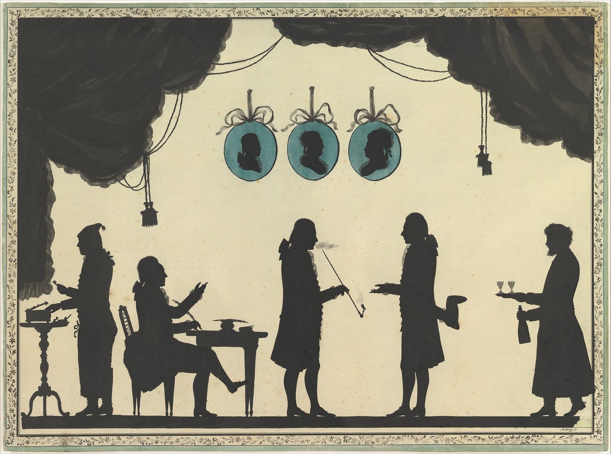 David Roentgen et Compagnie à Saint-Pétersbourg, vers 1784-86 - Johann Friedrich Anthing