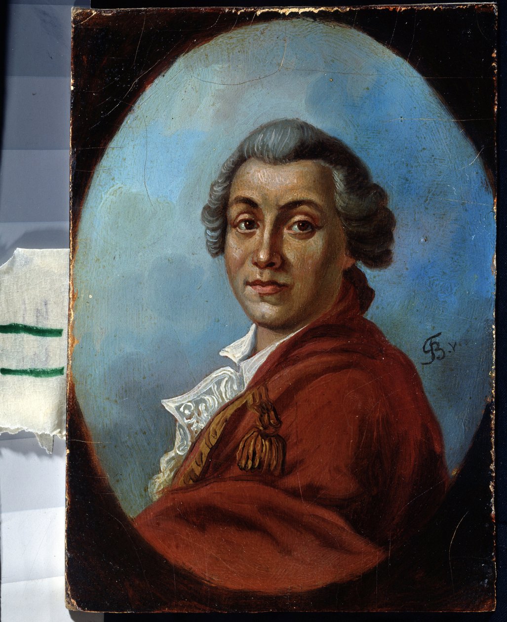 Portrait du poète Alexandre Sumarokov (1717-1777) - Johann Friedrich August Tischbein