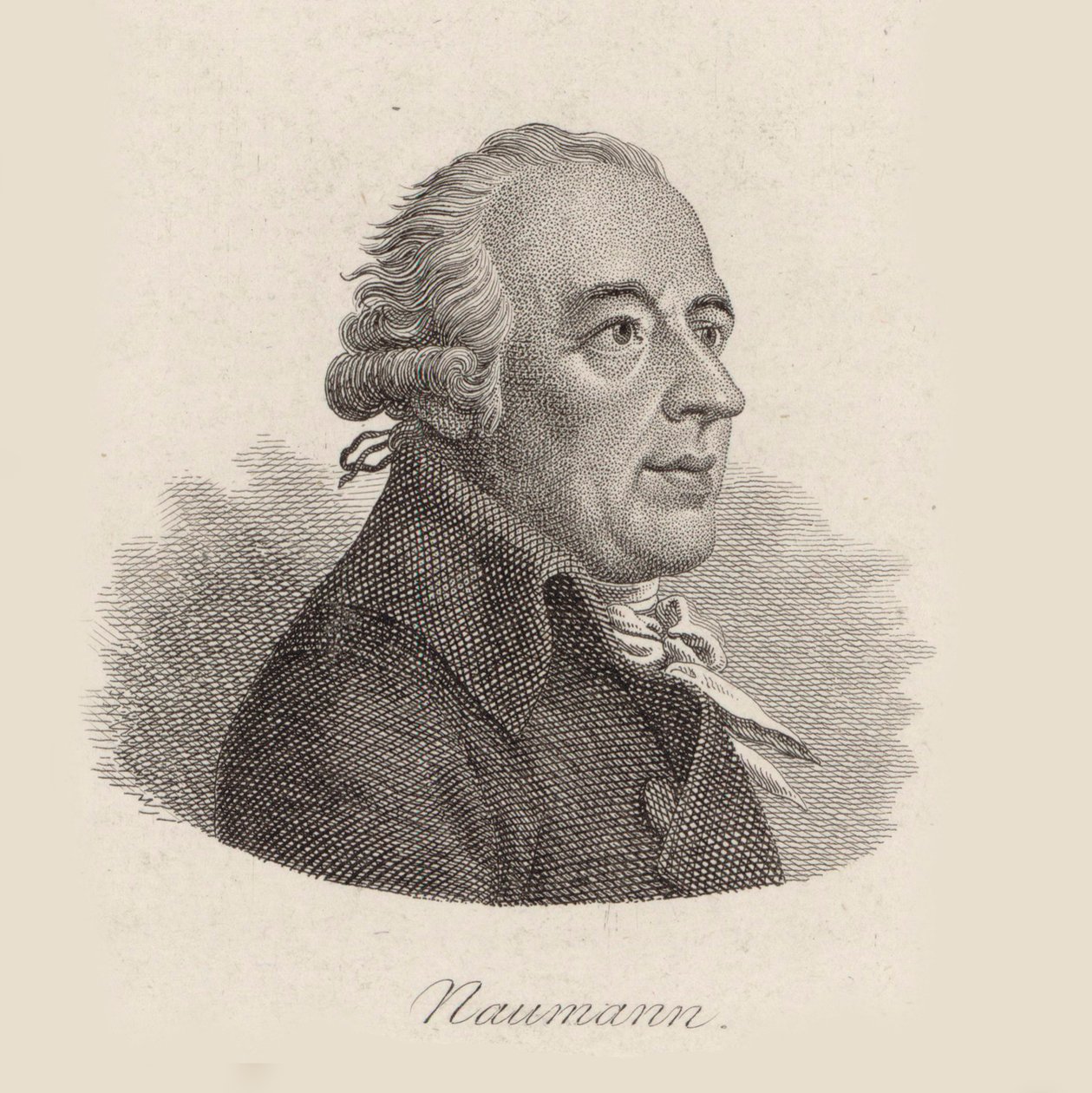 Portrait du compositeur Johann Gottlieb Naumann 1741-1801 - Johann Friedrich Bolt