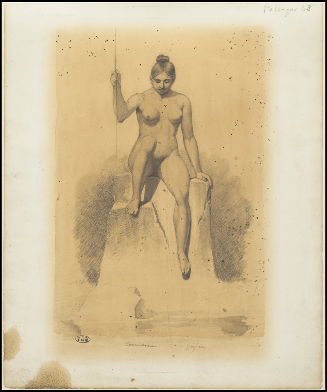 Une collection des œuvres originales de Waldeck sur la Mésoamérique, Boîte 1 de 22 - Johann Friedrich Maximilian von Waldeck