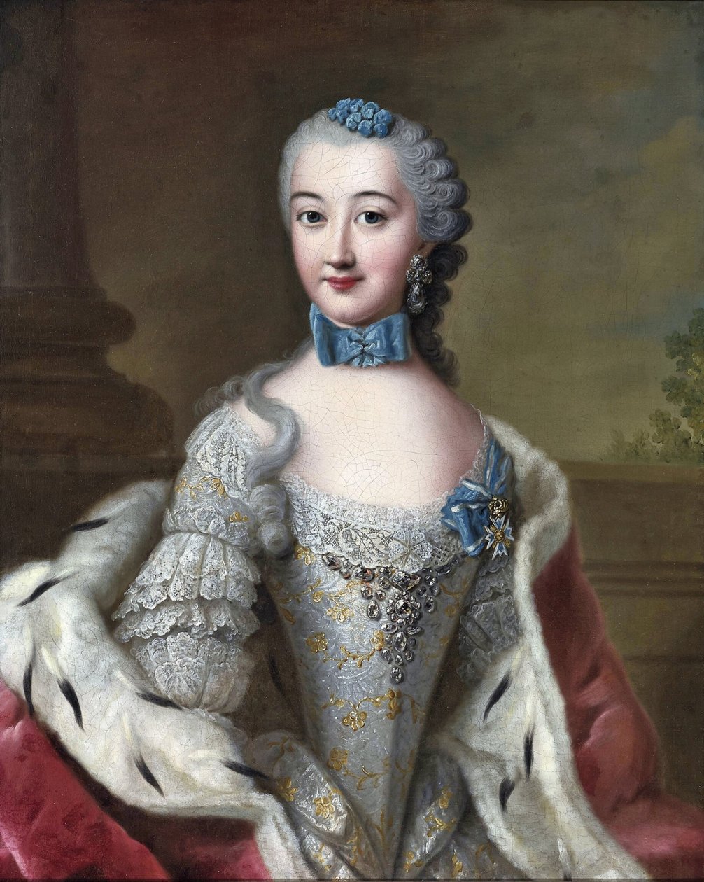 Duchesse Marie Sophie Wilhelmine de Württemberg-Oels - Johann Georg Ziesenis