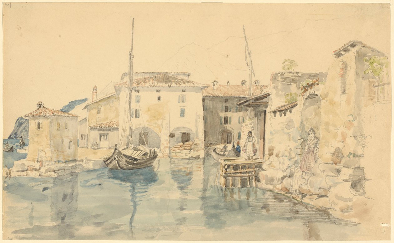 Port italien - Johann Georg von Dillis