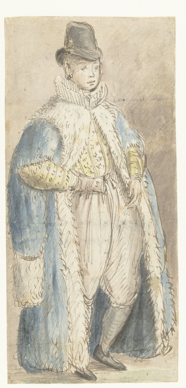 Portrait du fils de Frédéric V du Palatinat (?) - Johann Goltz (possibly)