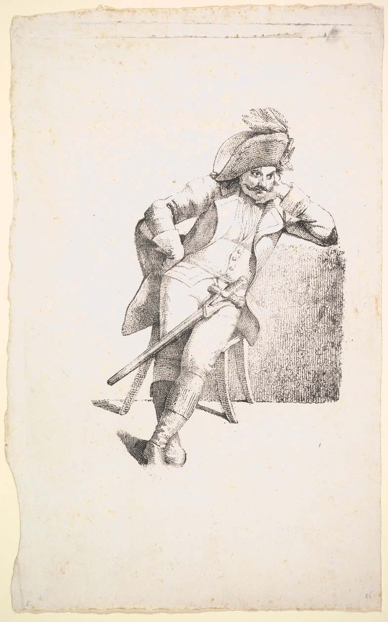 Le capitaine pensif - Johann Gottfried Schadow