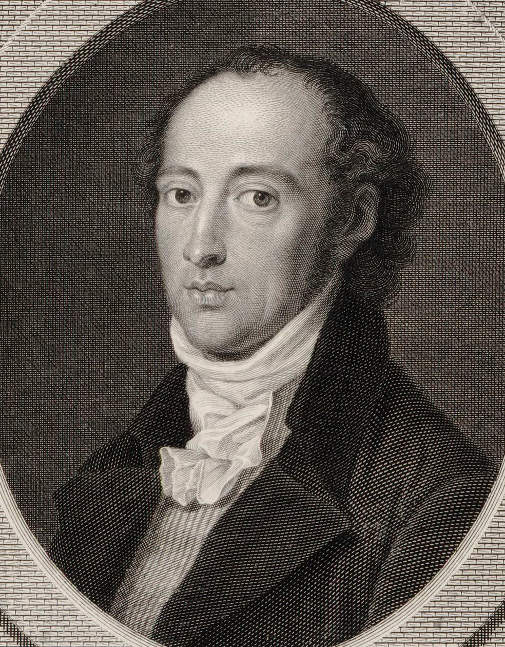 Portrait du compositeur Johann Anton André 1775-1842, 1800. - Johann Heinrich Lips
