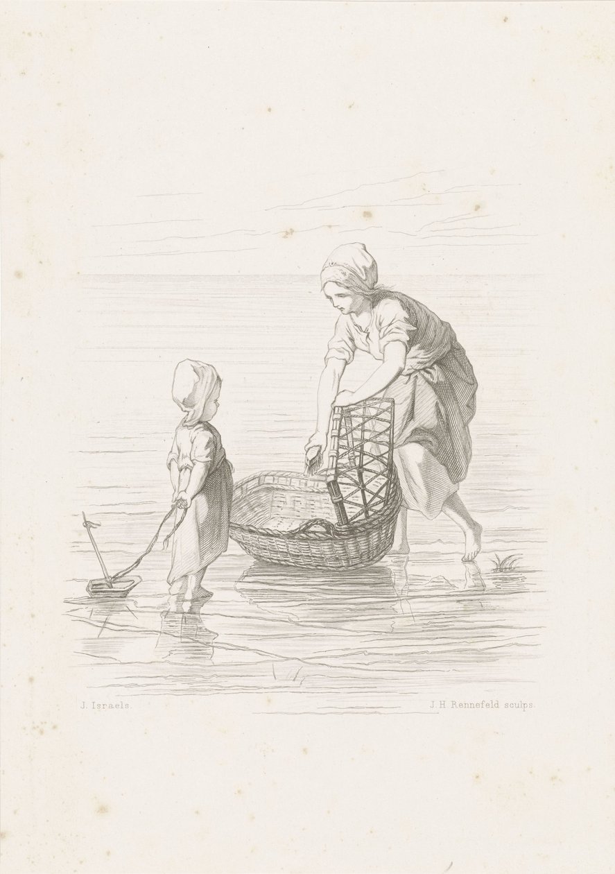 Le Berceau - Johann Heinrich Maria Hubert Rennefeld