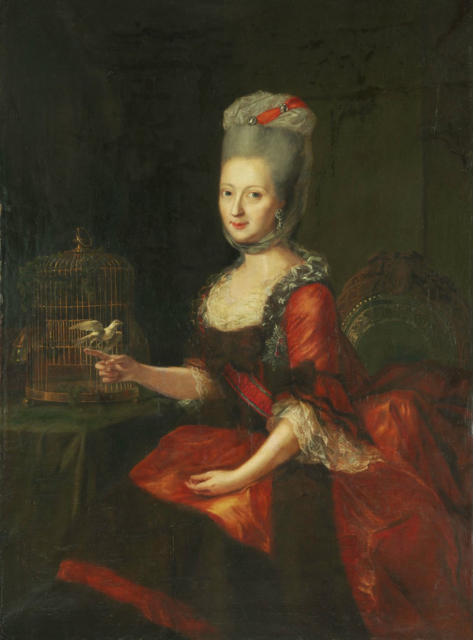 Philippine Amalie Landgrave de Hesse-Cassel - Johann Heinrich Tischbein