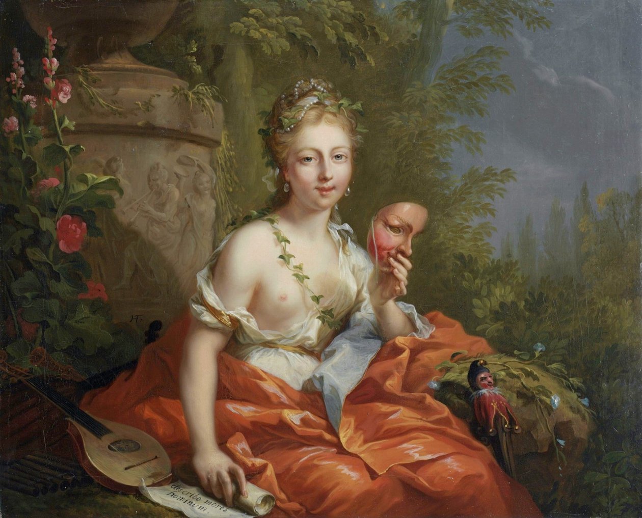 Les neuf muses - Thalia (Comédie) - Johann Heinrich Tischbein