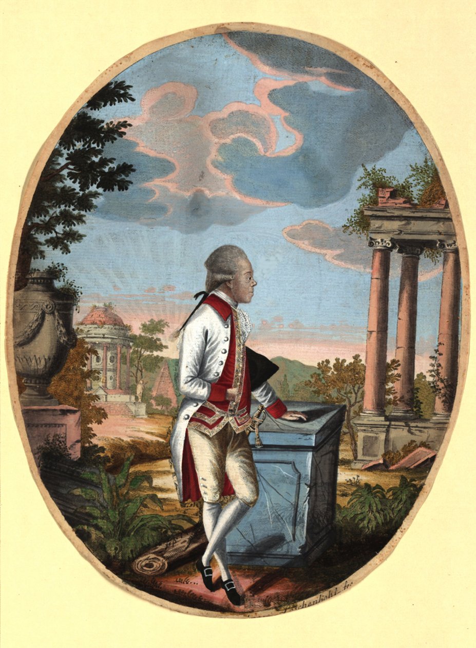 Grand-duc Paul de Russie, plus tard Tsar Paul I - Johann Hieronymus Loeschenkohl