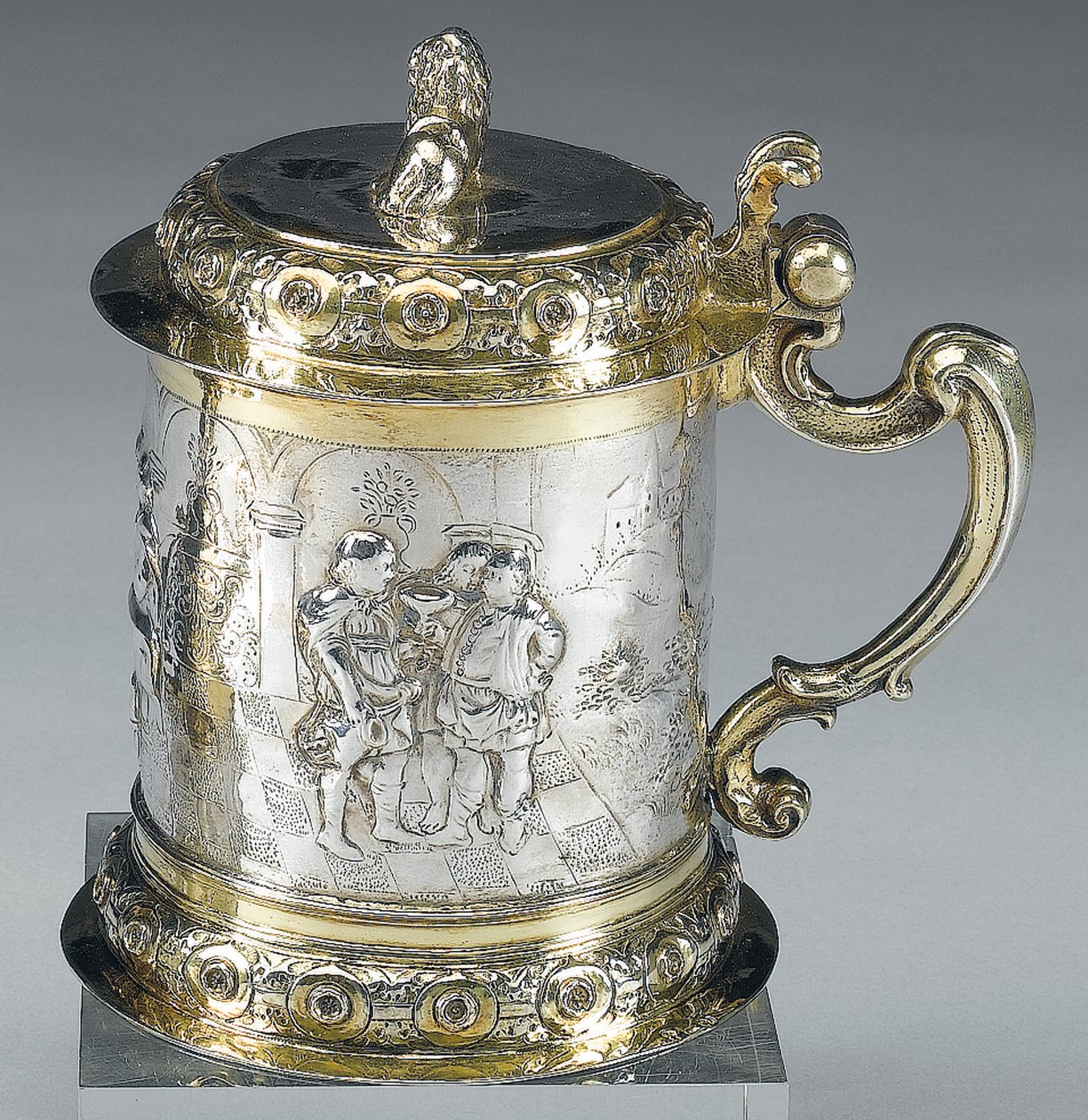 Chope, Danzig, vers 1680 (argent partiellement doré) - Johann II Rohde