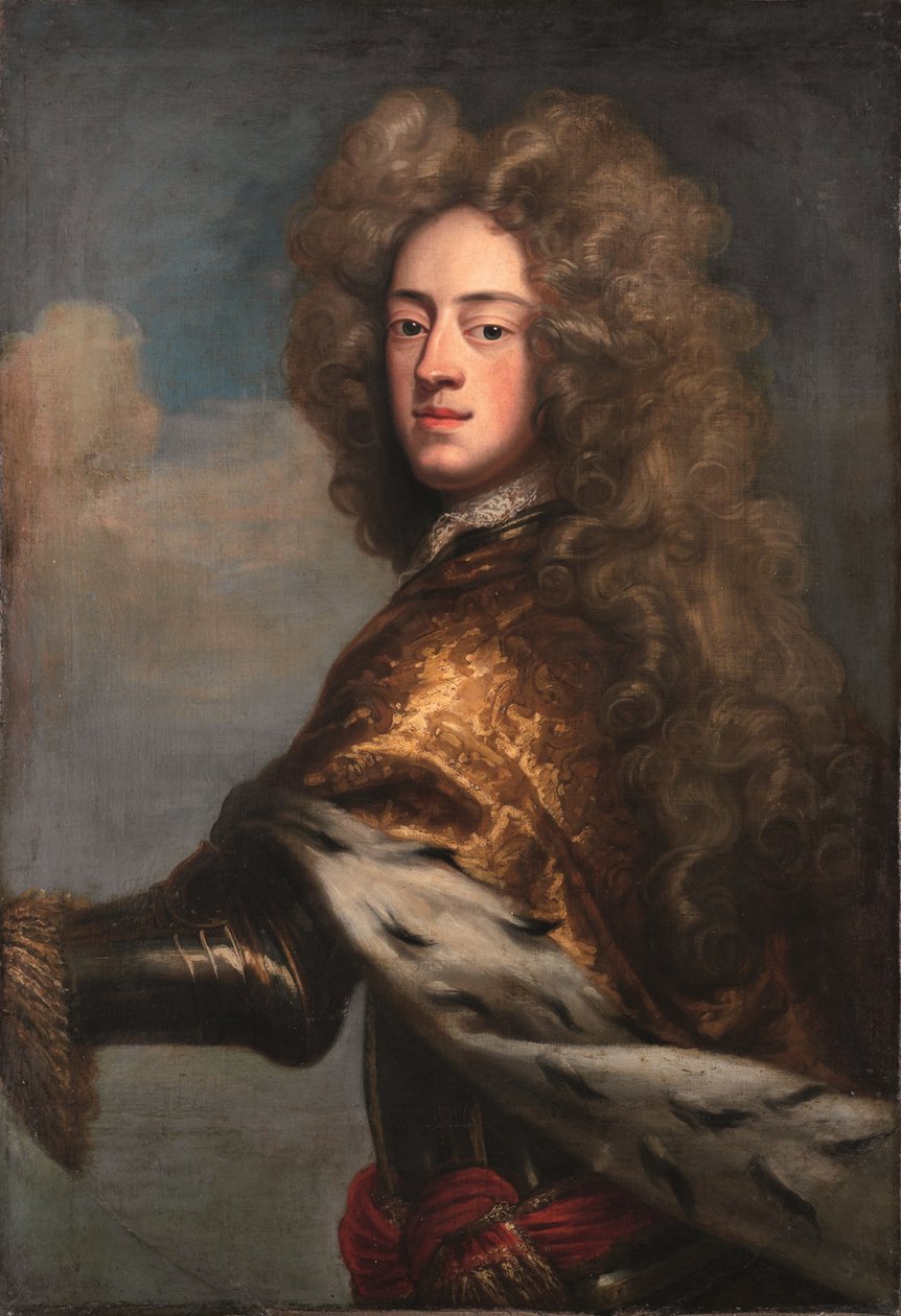 George II en tant que prince de Galles - Johann Leonhard Hirschmann