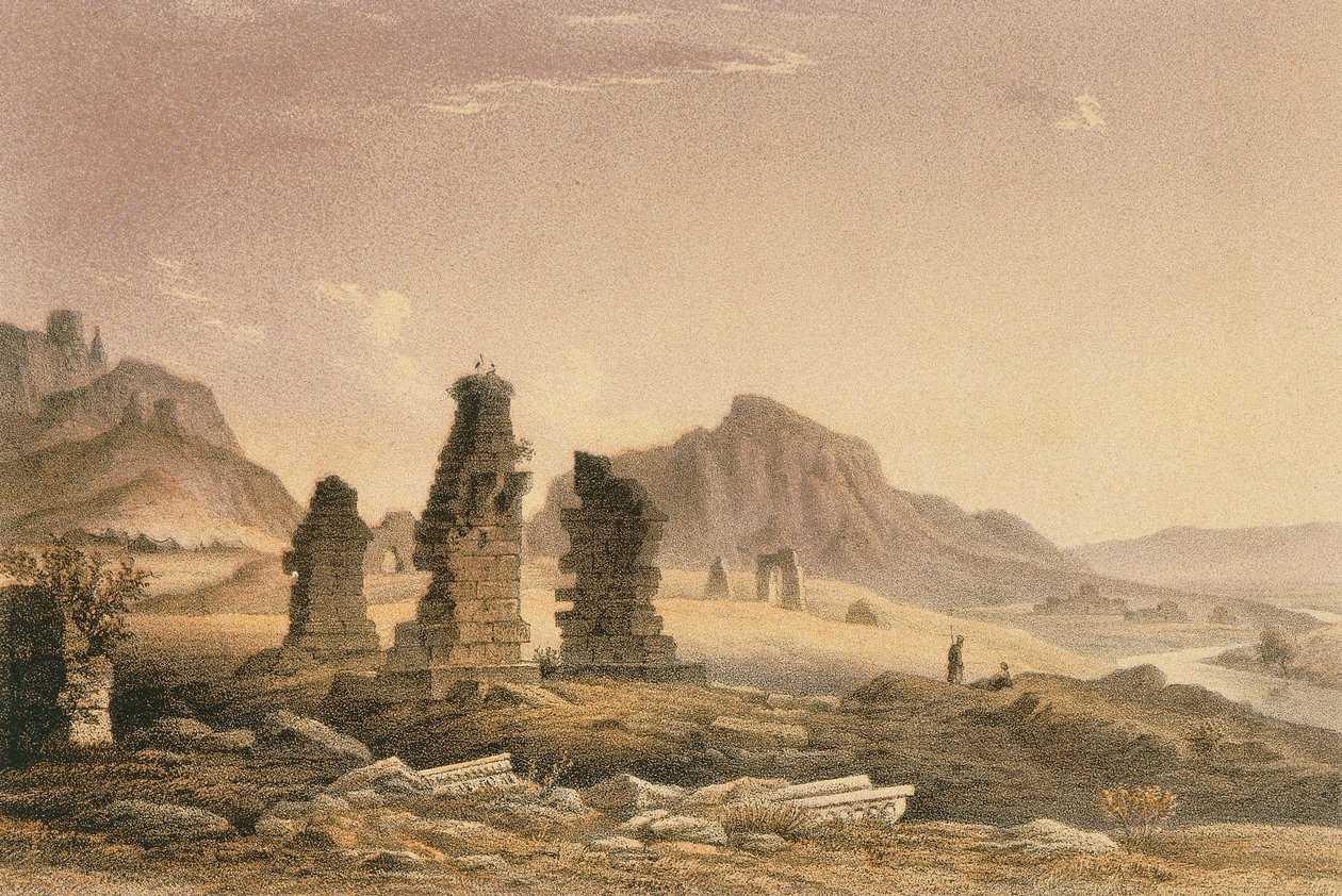 Environs de Sardes - Johann Martin Bernatz