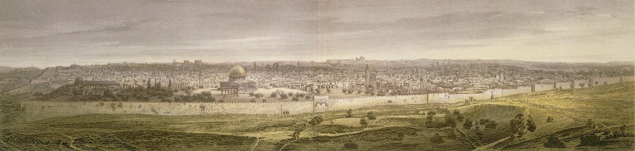 Jérusalem - Johann Martin Bernatz