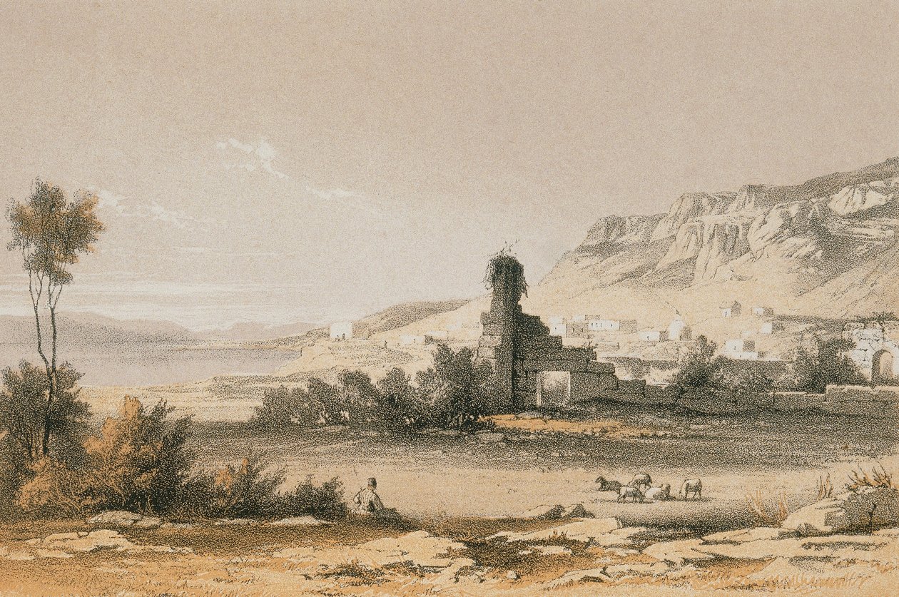 Magdala (Majdal Shams) - Johann Martin Bernatz