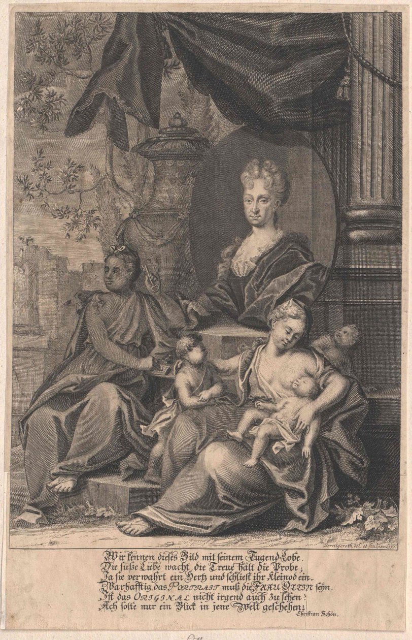 Ott, ... (impression) - Johann Martin Bernigeroth