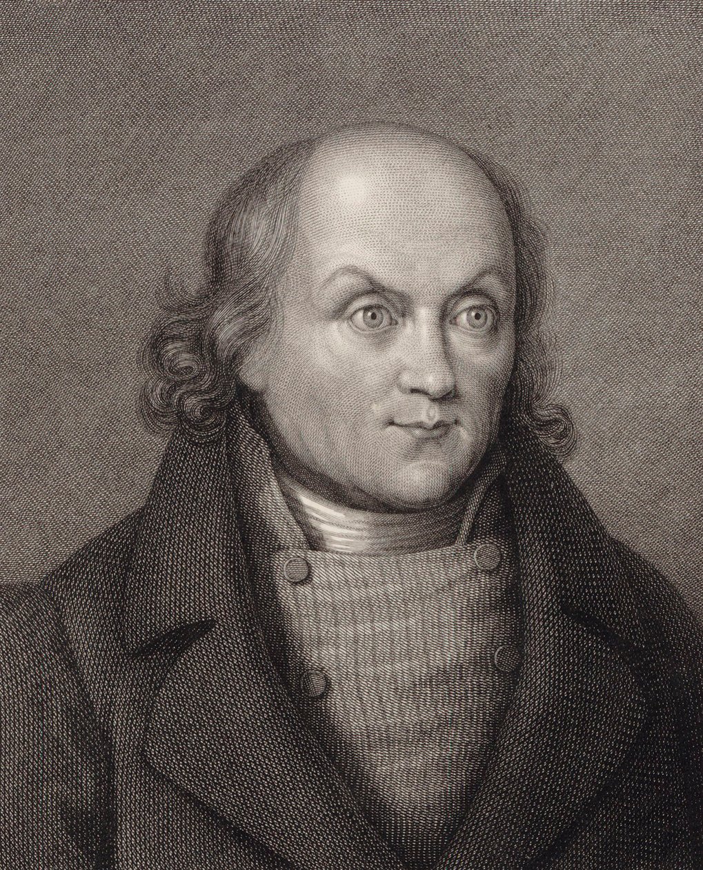 Portrait de Hans Georg Nägeli 1773-1836 - Johann Martin Esslinger