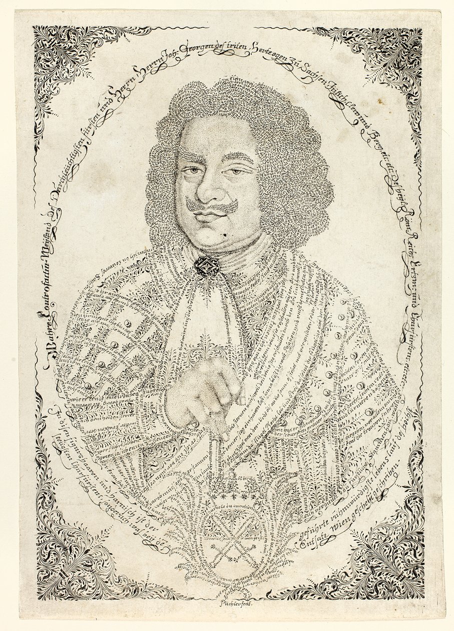 Johann Georg III, électeur de Saxe - Johann Michael Puchler