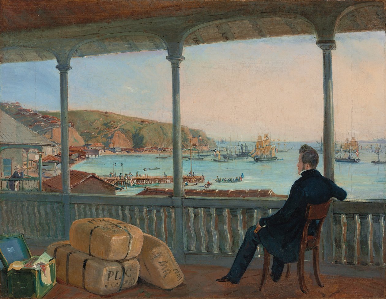 Valparaiso, 1841 - Johann Moritz Rugendas