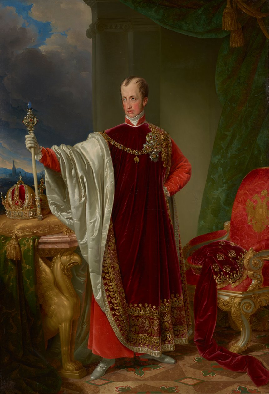 Empereur Ferdinand en habit de l