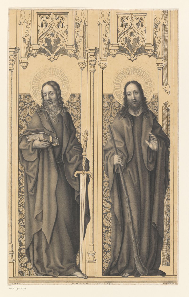 Saint Matthieu et Jacques - Johann Nepomuk Strixner