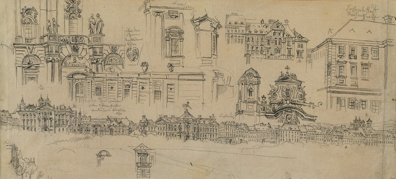 Panorama de Josefstadt - Johann Peter Krafft