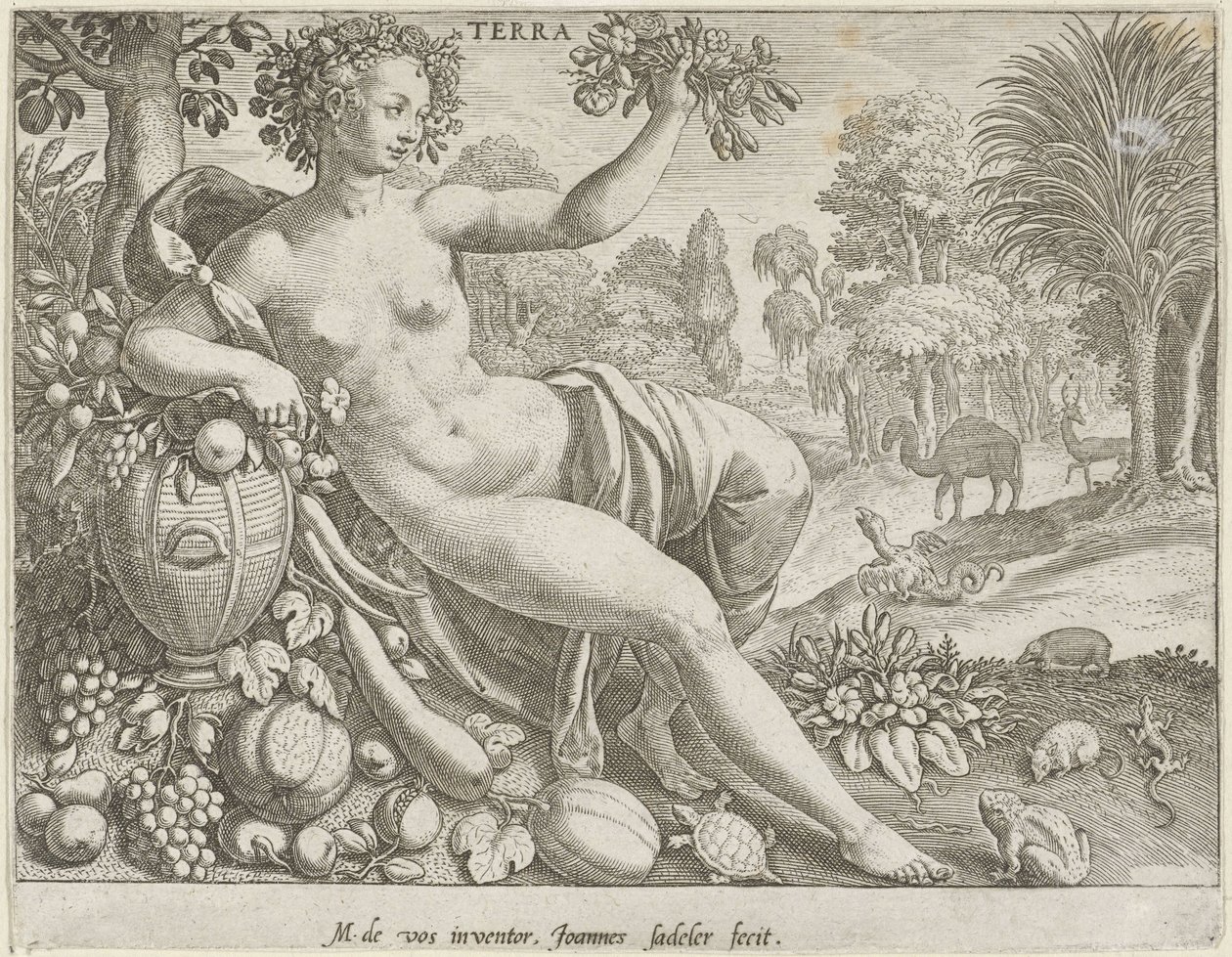 Terre (Les quatre éléments) - Johann Sadeler (I)