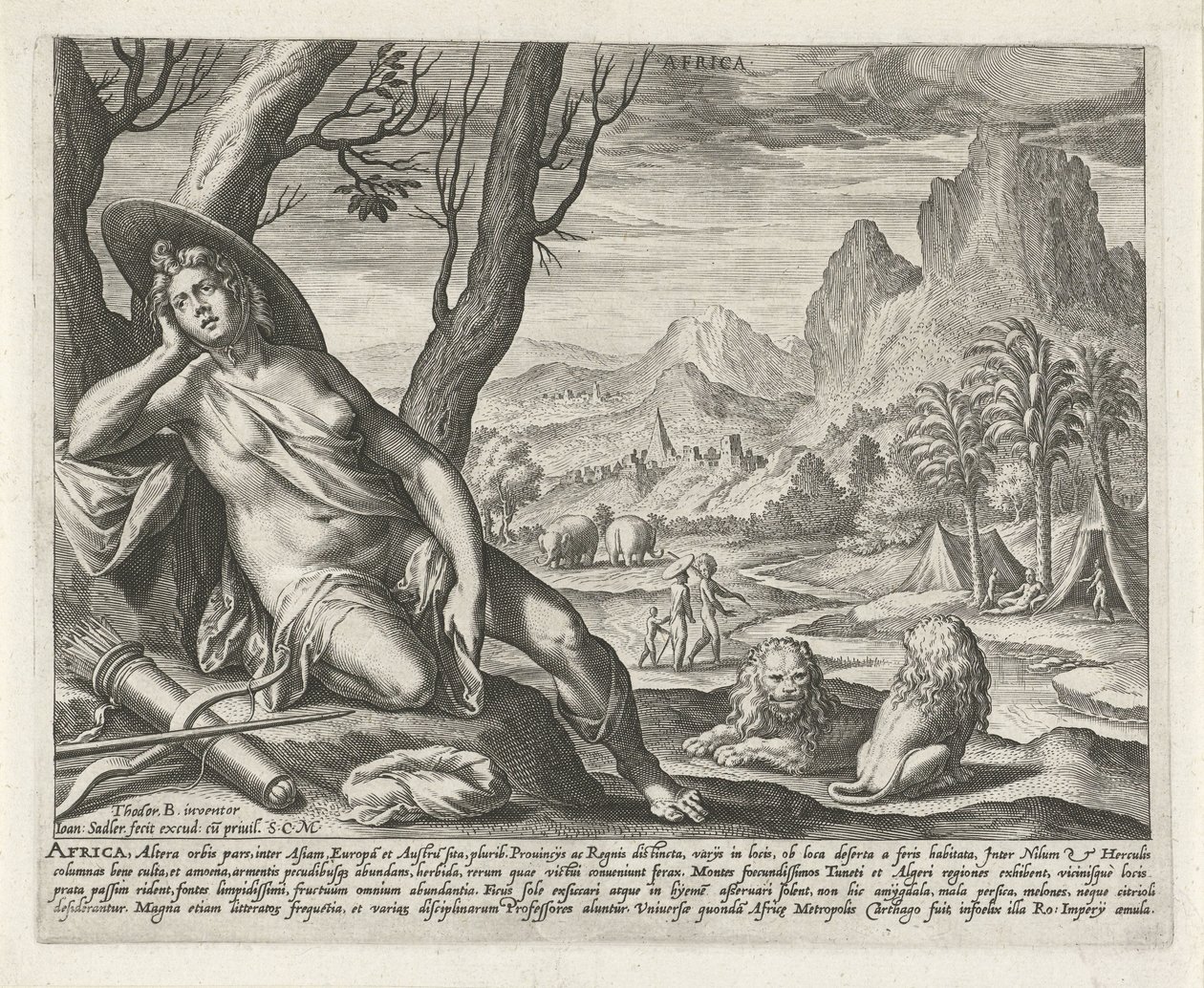 Afrique - Johann Sadeler (I)