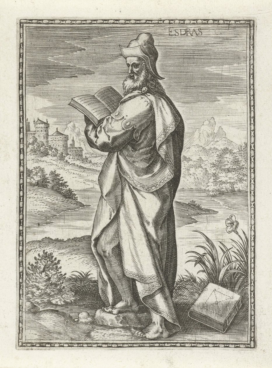 Esdras - Johann Sadeler (I)
