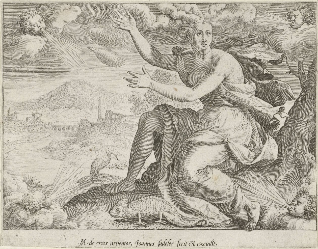 Air - Johann Sadeler (I)