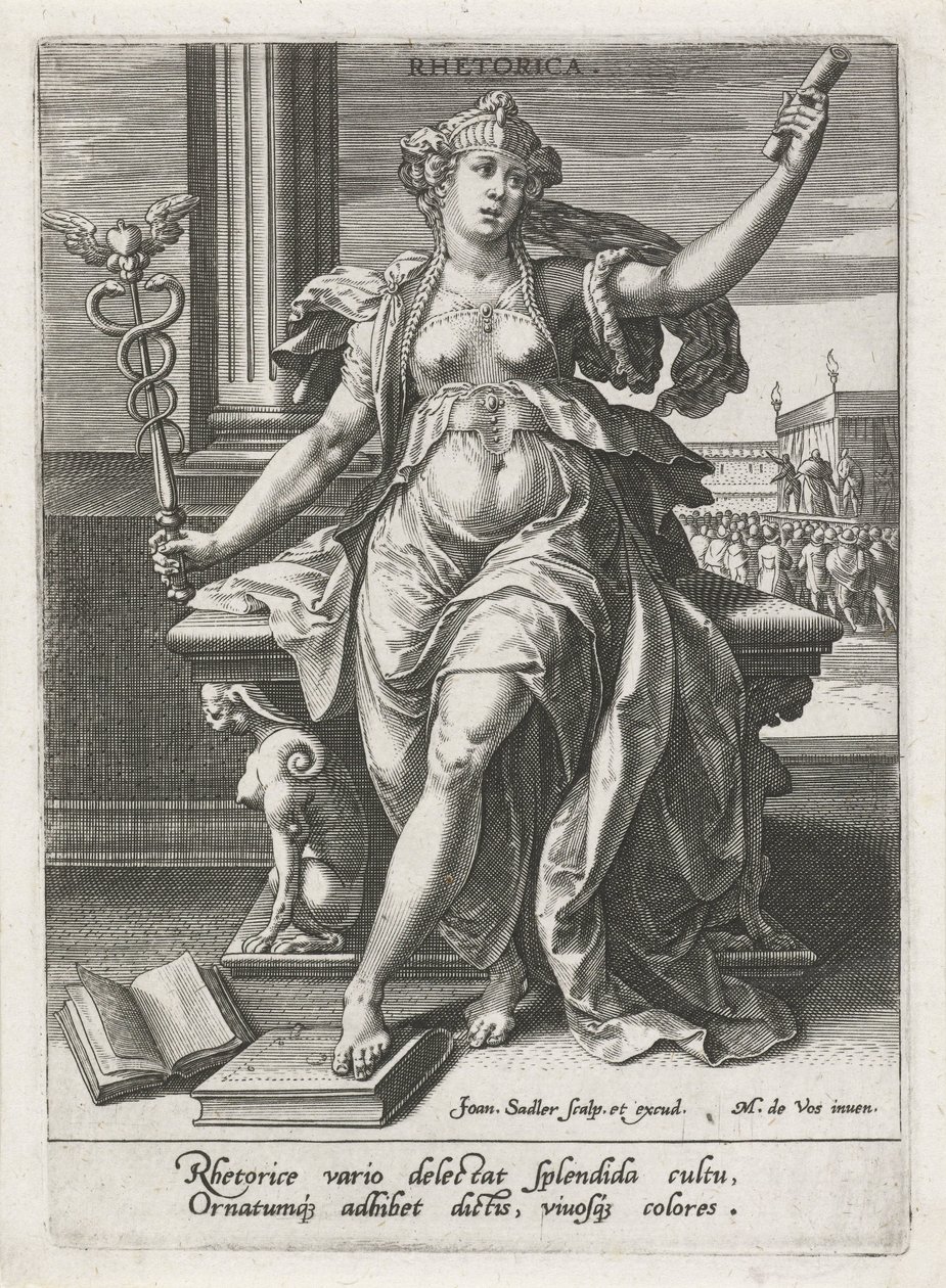 Rhétorique - Johann Sadeler (I)