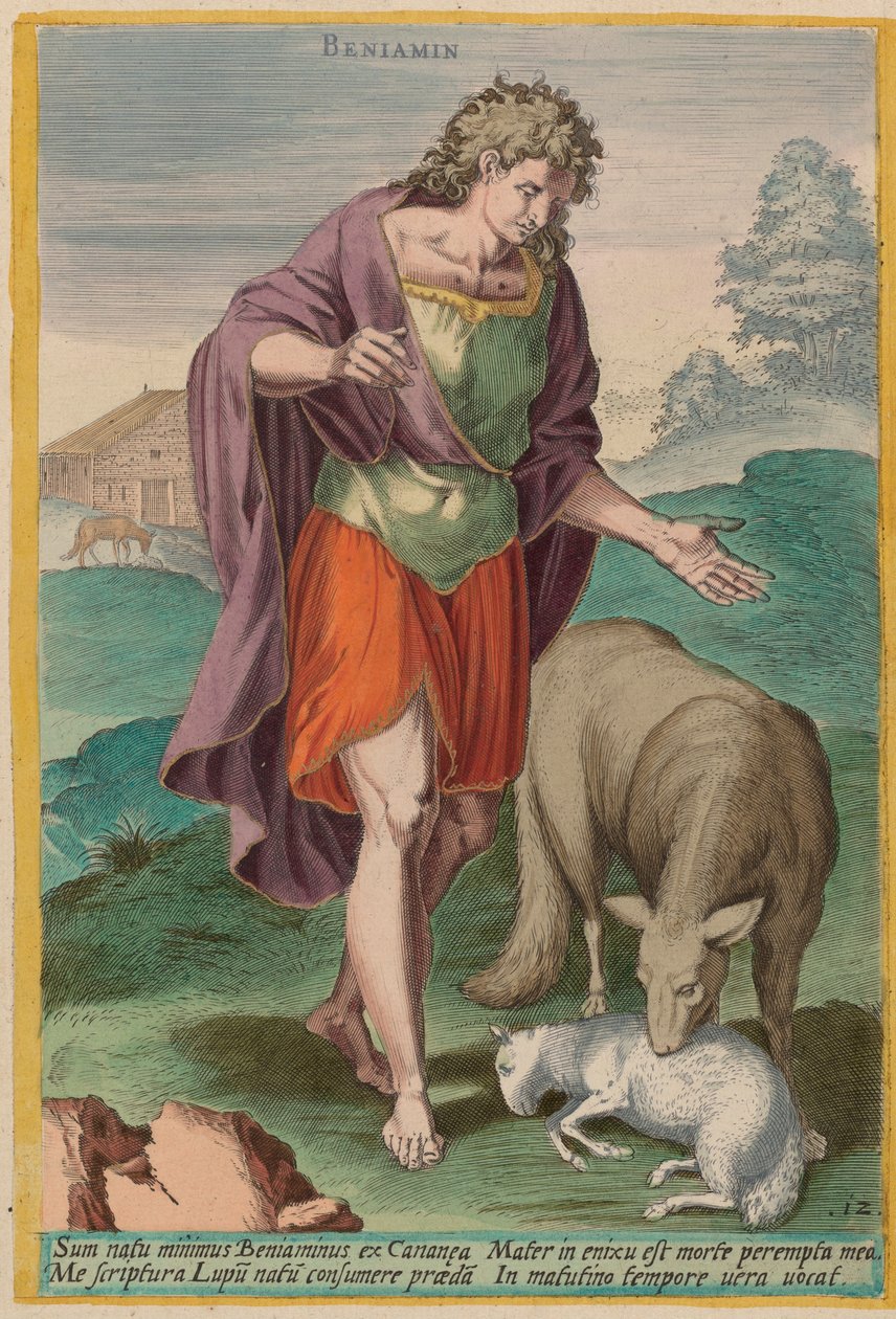 Benjamin, vers 1585 - Johann Sadeler I
