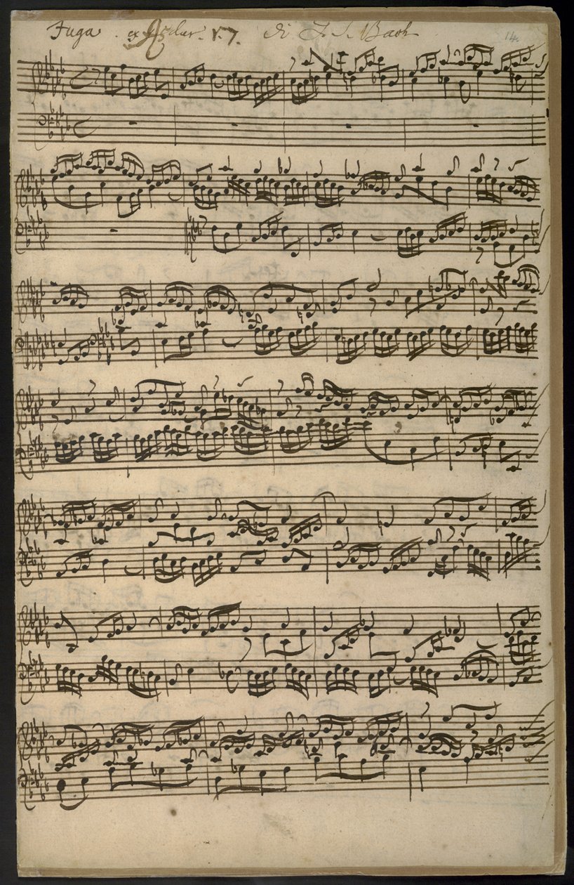Prélude 17 et Fugue, de 