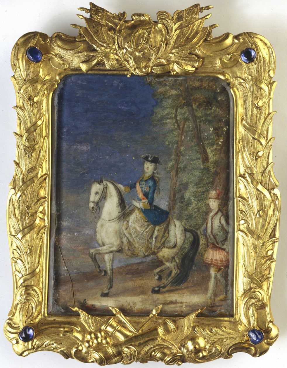 Portrait équestre de l