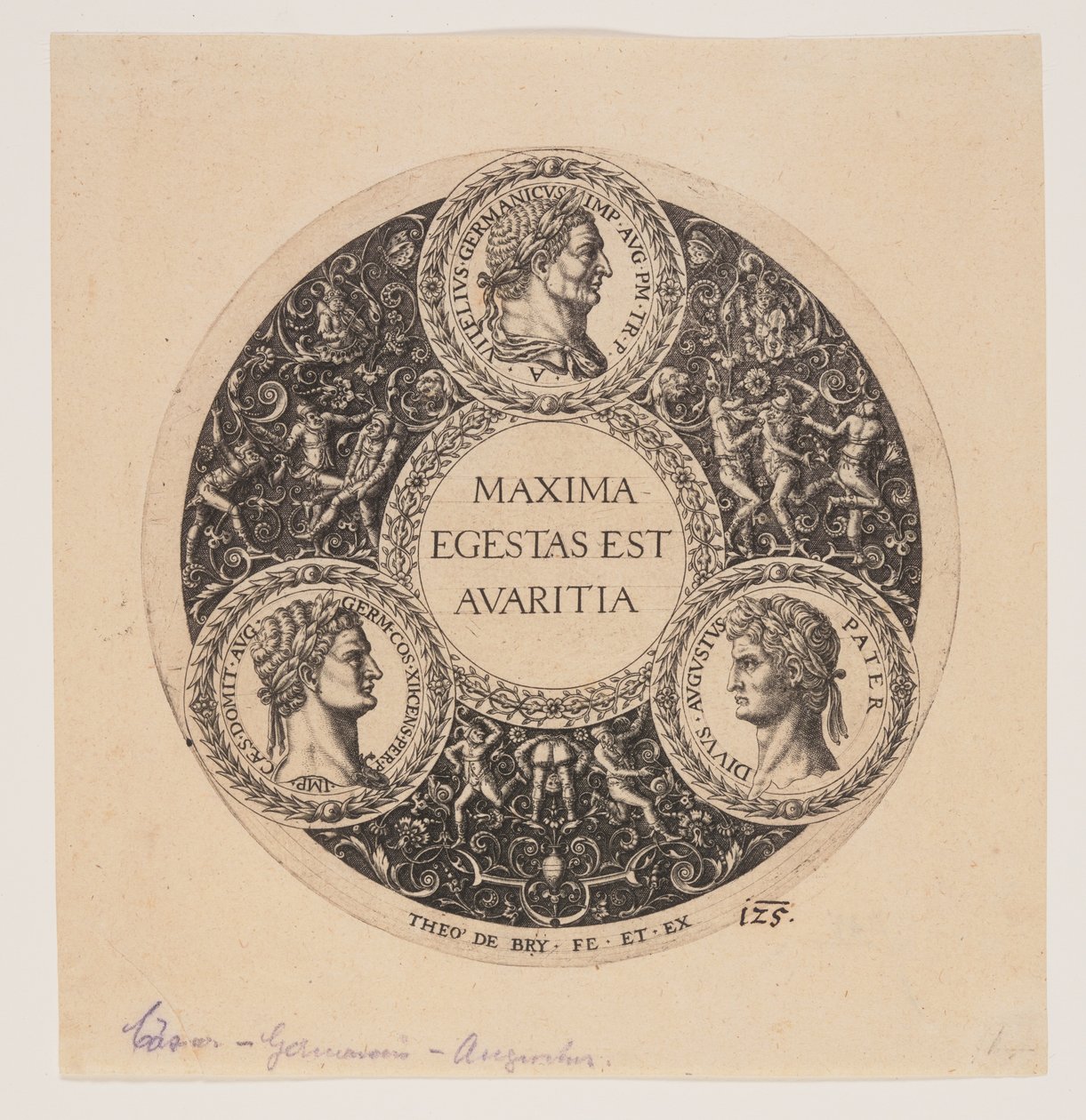 Maxima Egestas Est Avaritia, Conception d