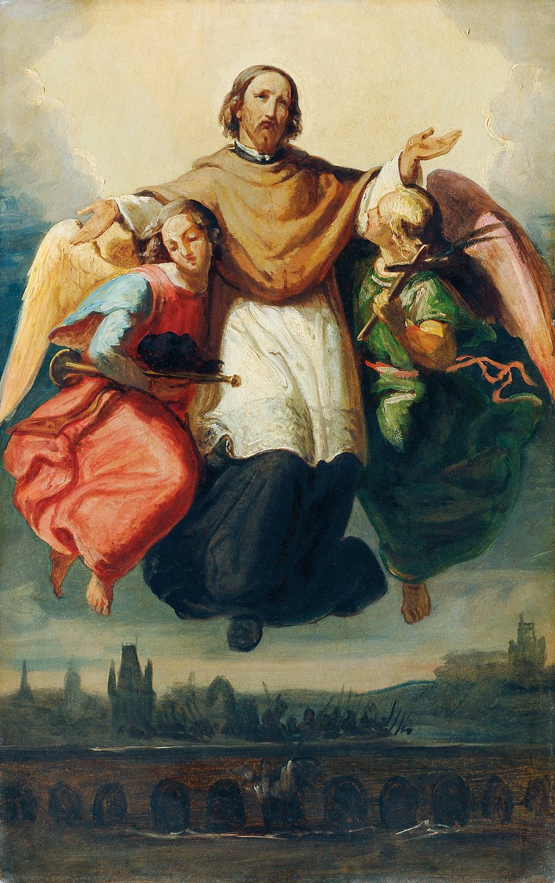 Gloire de saint Jean Népomucène - Johann  Till der Jüngere