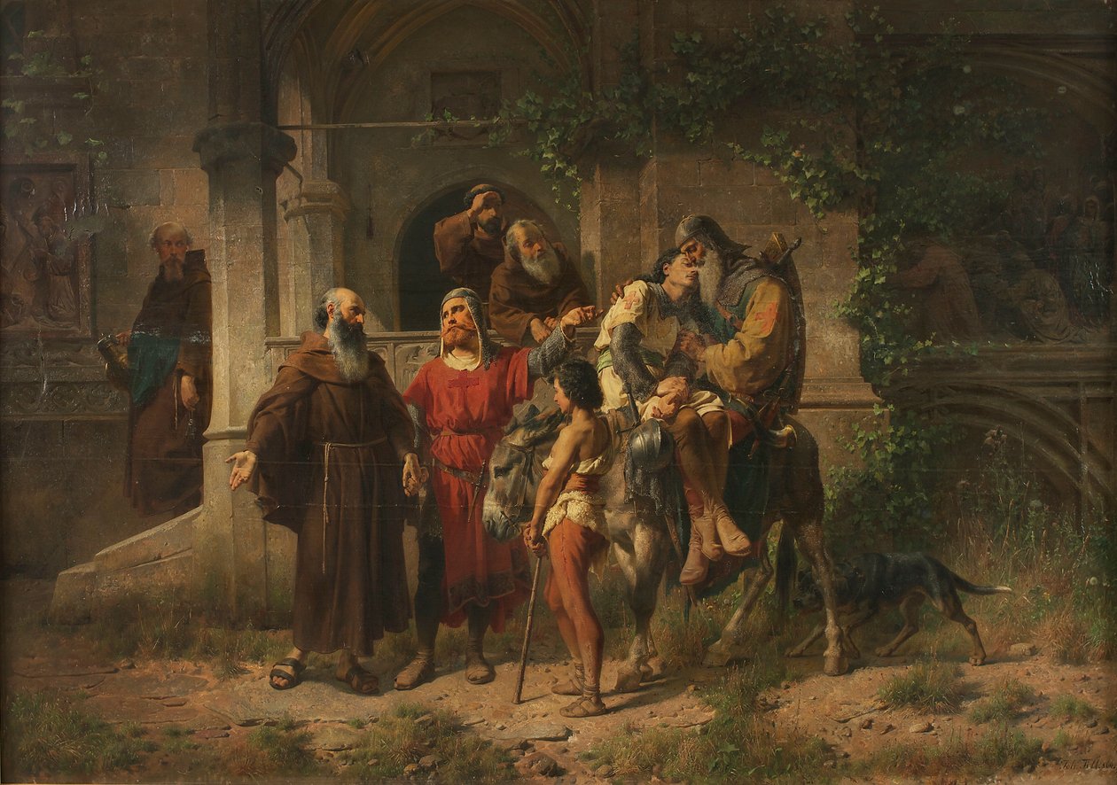 Croisés revenant chez eux - Johann  Till der Jüngere