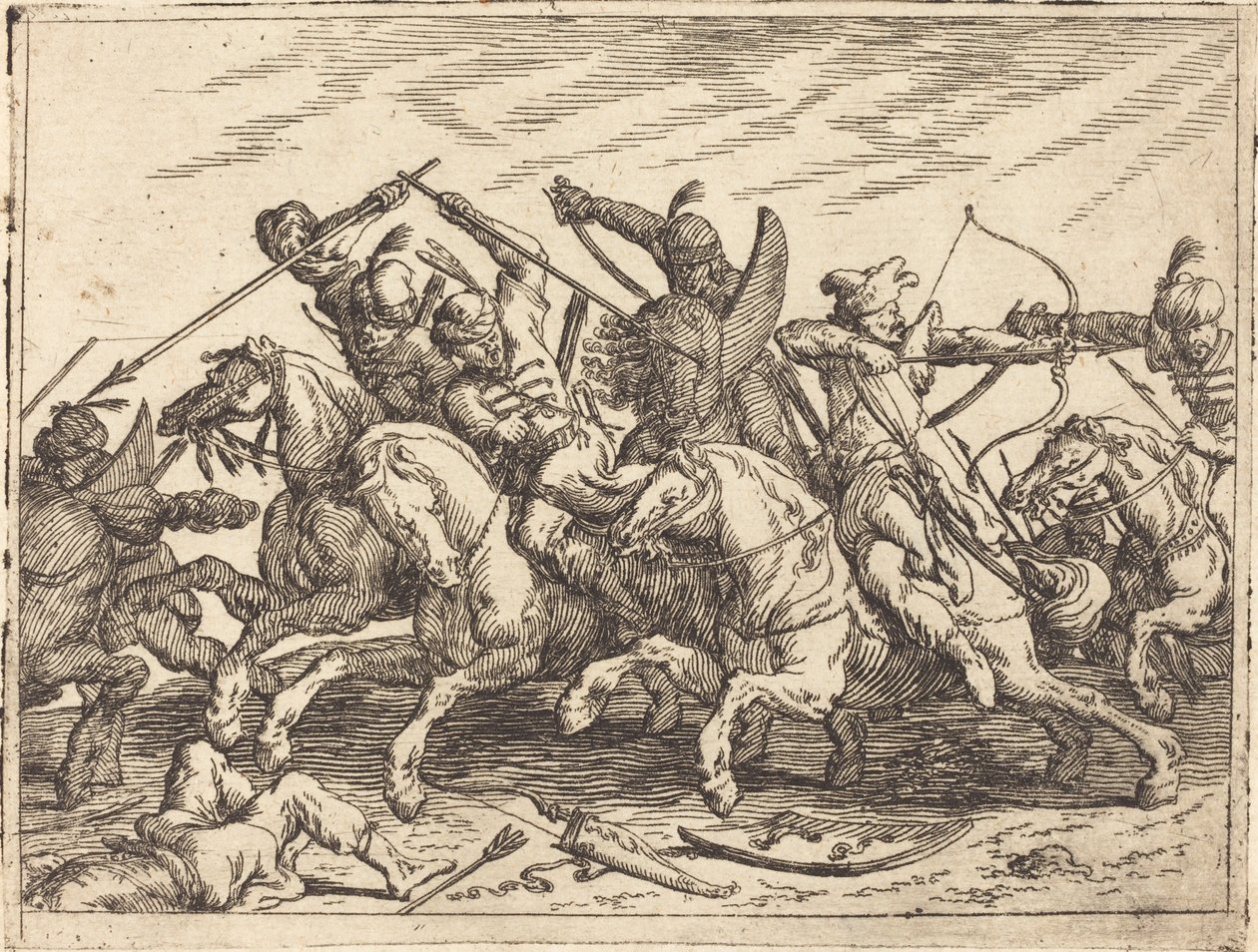 Capricci di varie battaglie, 1635 - Johann Wilhelm Baur