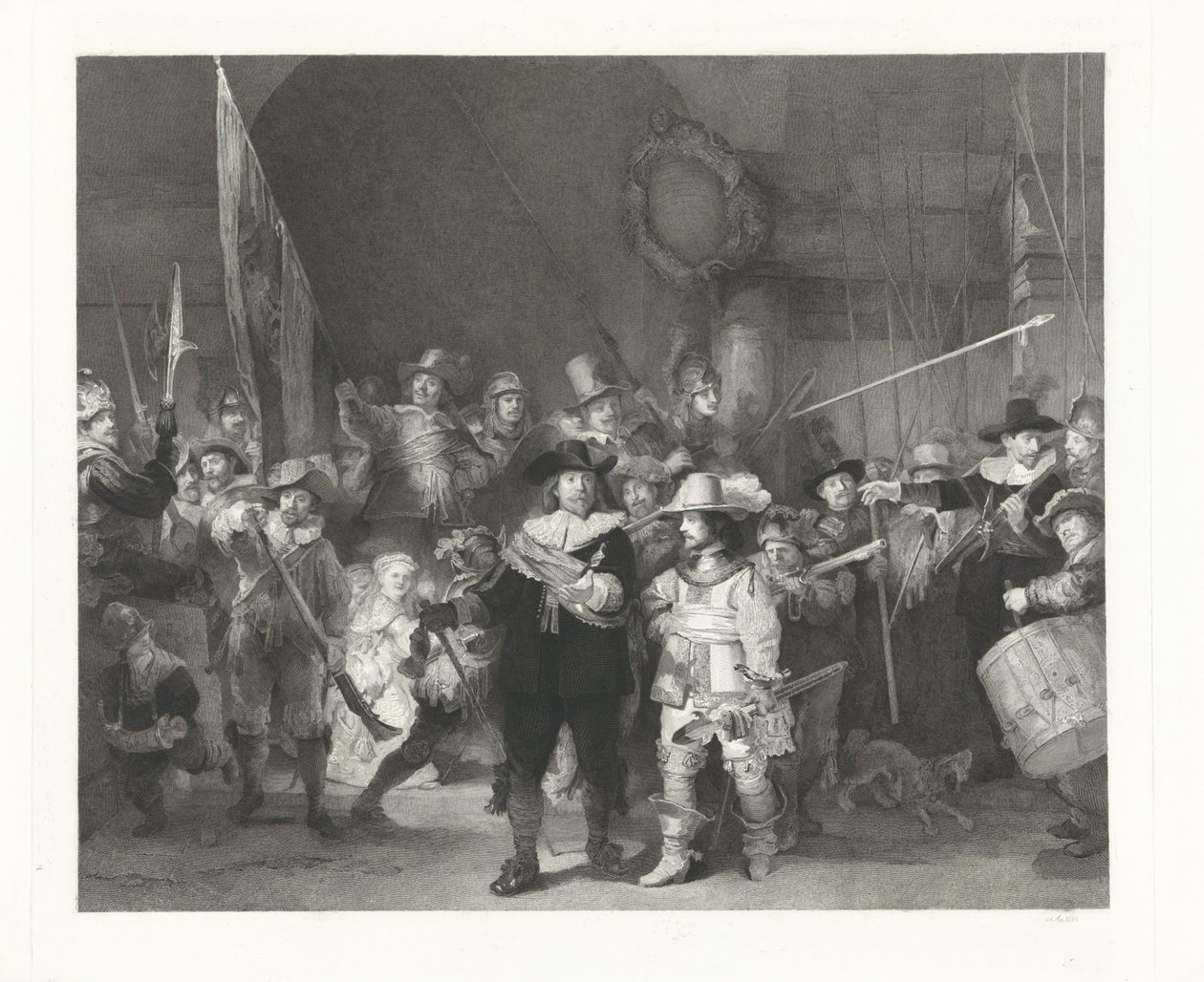 La Ronde de nuit - Johann Wilhelm Kaiser (I)