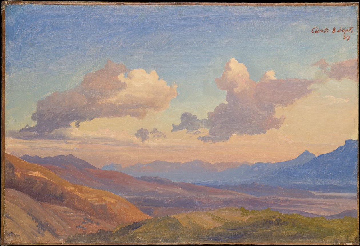 Paysage dans les montagnes de la Sabine - Johann Wilhelm Schirmer