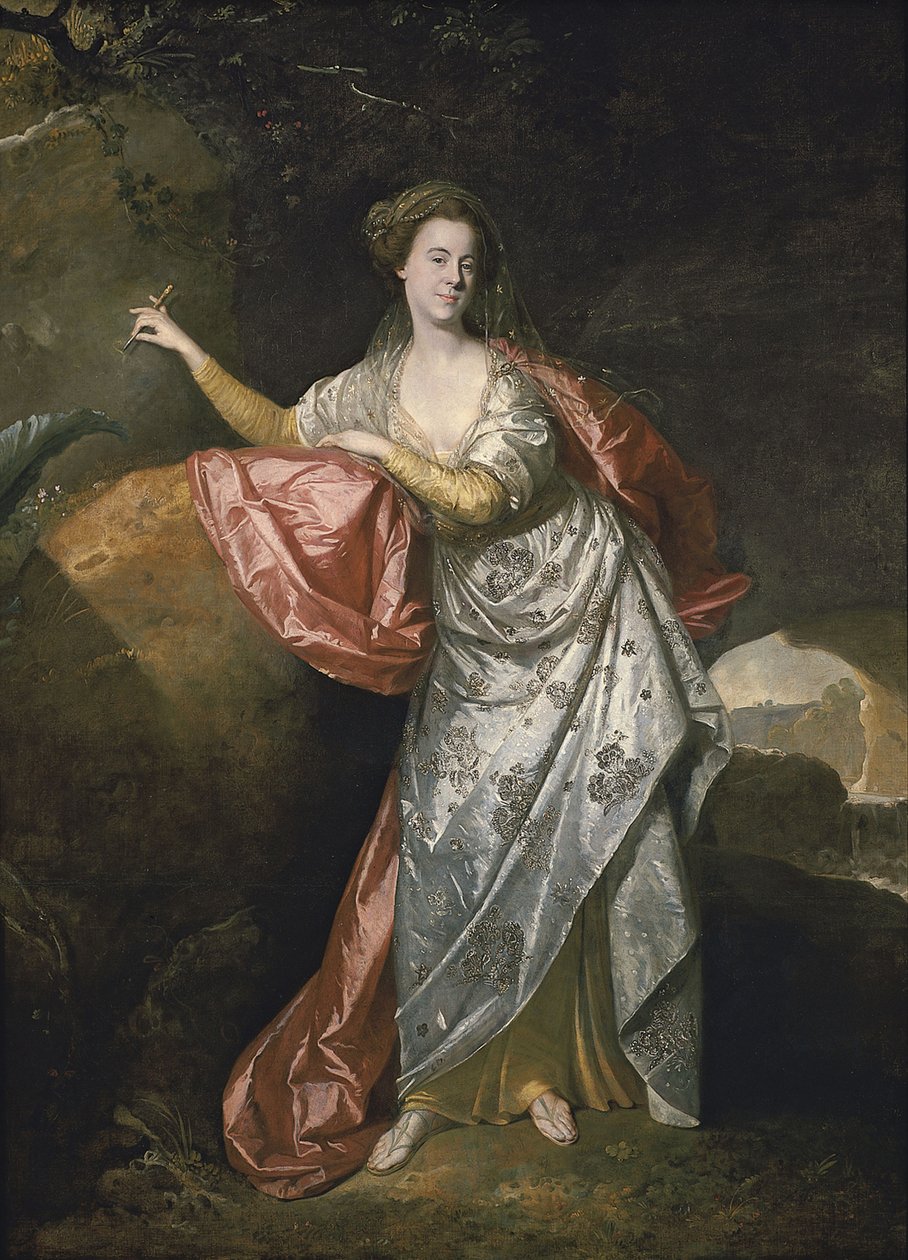 Ann Cargill née Brown en Miranda dans La Tempête de Shakespeare. Londres, Théâtre de Covent Garden - Johann Zoffani
